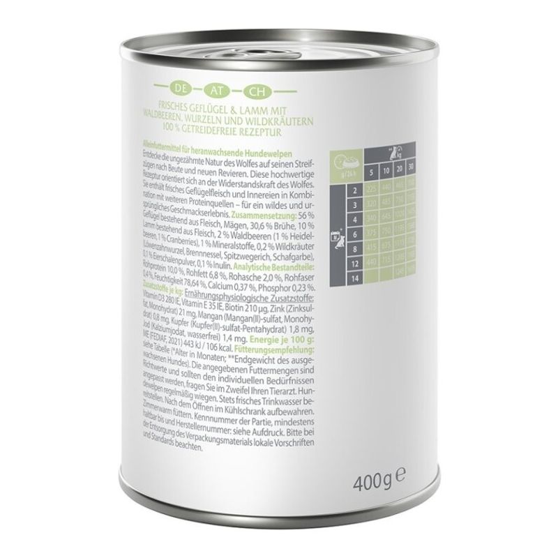 Wolf of Wilderness Junior "Expedition" 6 x 400g || Wolf of Wilderness || view 2