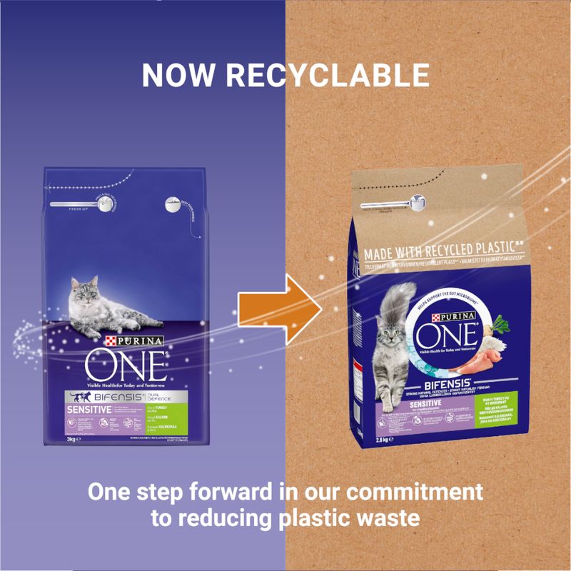 PURINA ONE Sensitive Turkey & Rice Dry Cat Food || Purina One || view 7