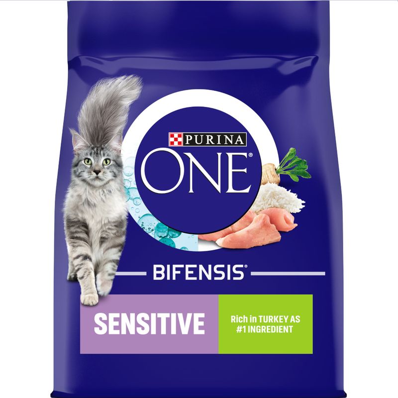PURINA ONE Sensitive Turkey & Rice Dry Cat Food || Purina One || view 3