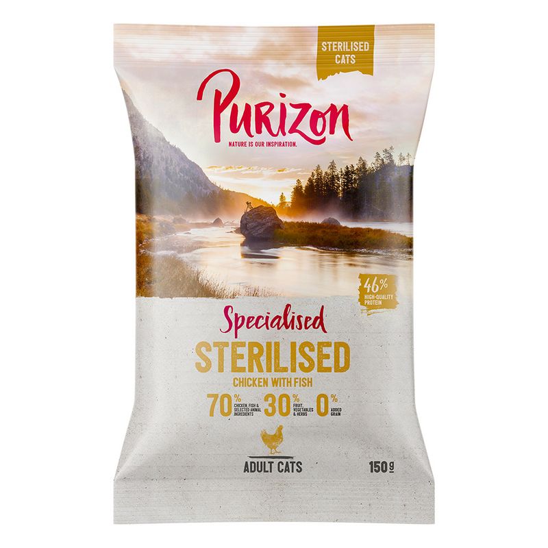 Purizon Adult Sterilised Grain-Free Chicken & Fish || Purizon || view 6
