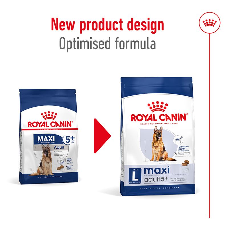 Royal Canin Maxi Adult 5+ || Royal Canin Size || view 12