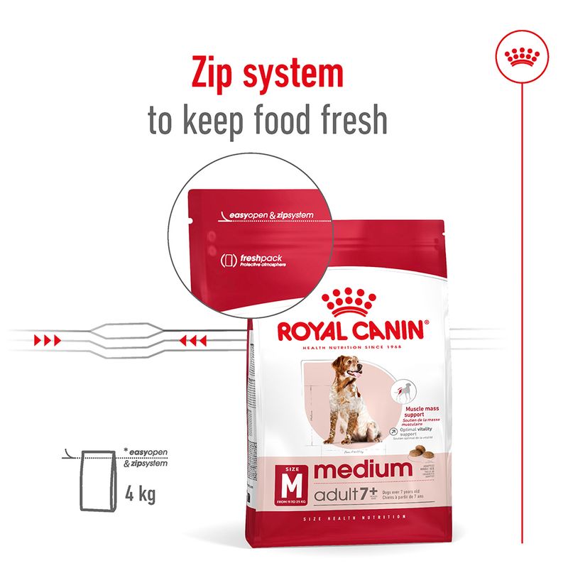 Royal Canin Medium Adult 7+ || Royal Canin Size || view 13