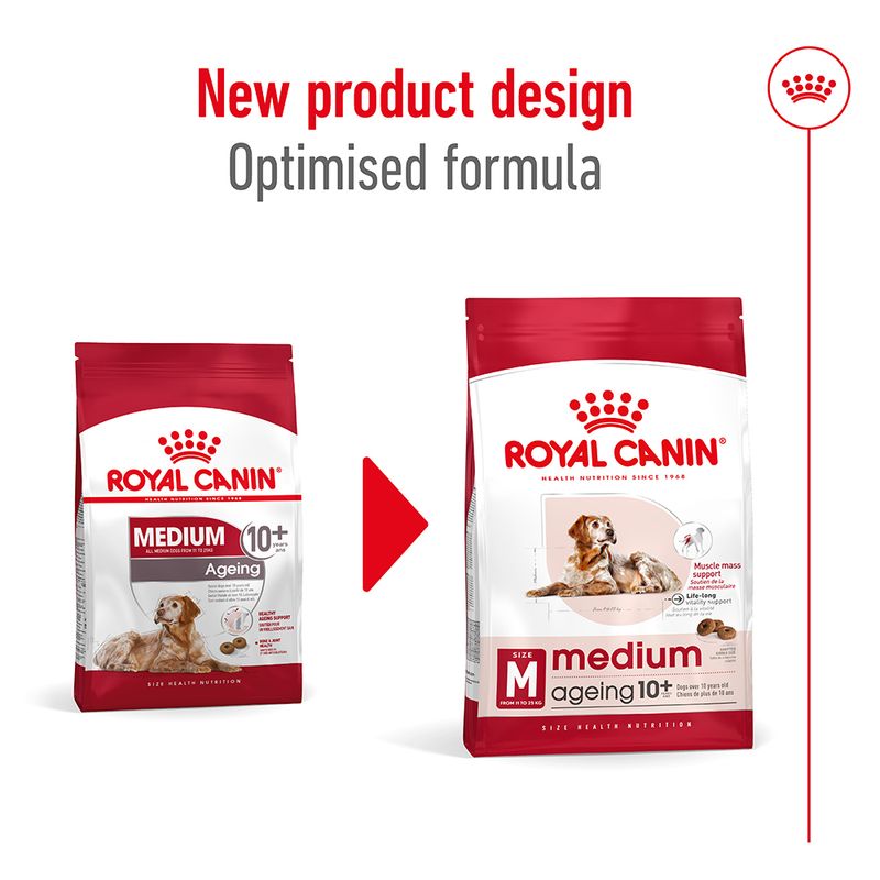 Royal Canin Medium Ageing 10+ || Royal Canin Size || view 12