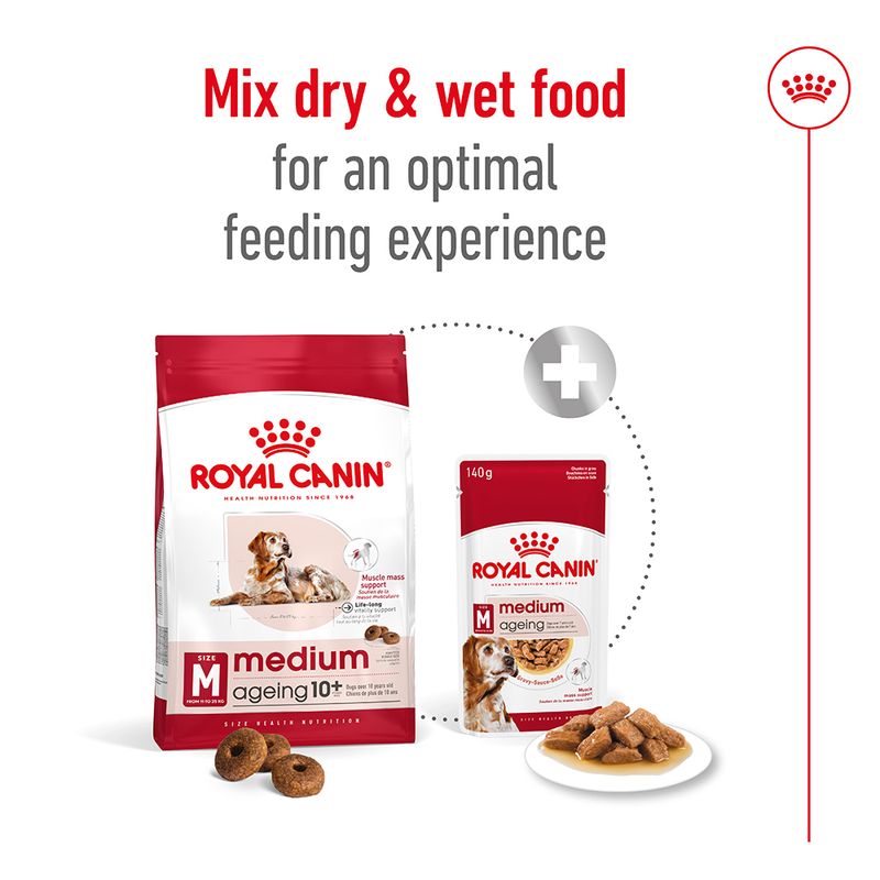 Royal Canin Medium Ageing 10+ || Royal Canin Size || view 7