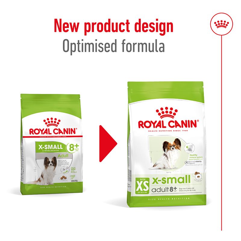 Royal Canin X-Small Adult 8+ || Royal Canin Size || view 10