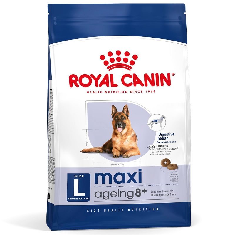Royal Canin Maxi Ageing 8+ || Royal Canin Size || view 2