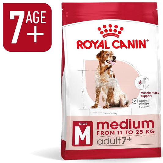 Royal Canin Medium Adult 7+ || Royal Canin Size || view 1