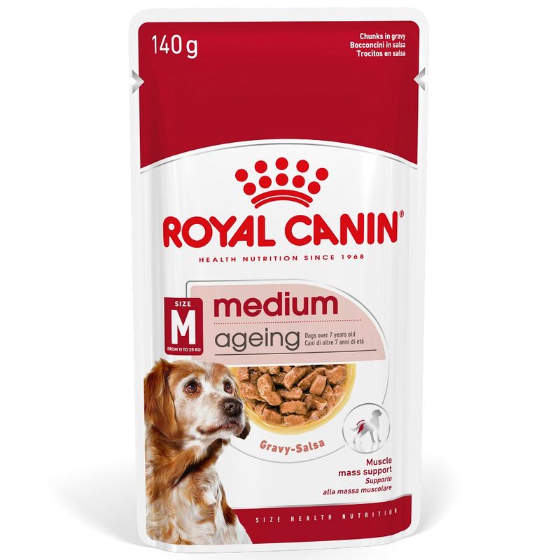 Royal Canin Medium Ageing in Gravy || Royal Canin Size || view 2