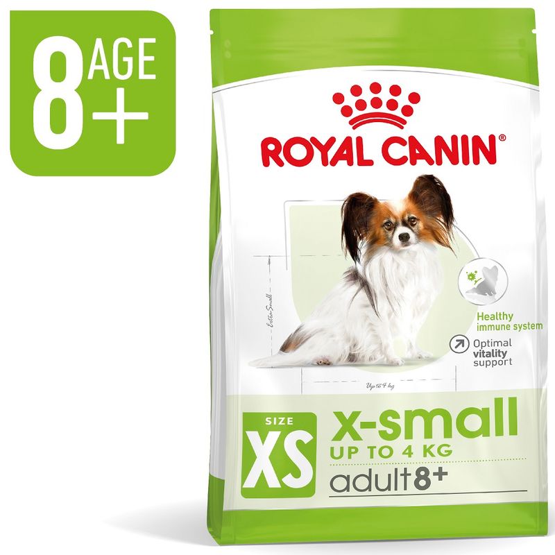 Royal Canin X-Small Adult 8+ || Royal Canin Size || view 1