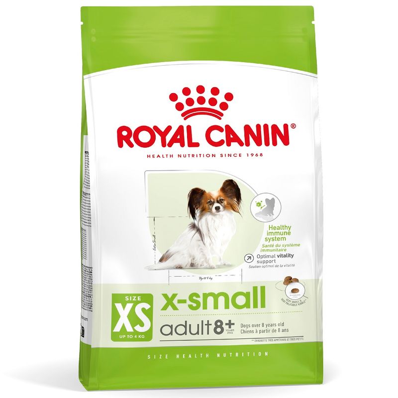 Royal Canin X-Small Adult 8+ || Royal Canin Size || view 2