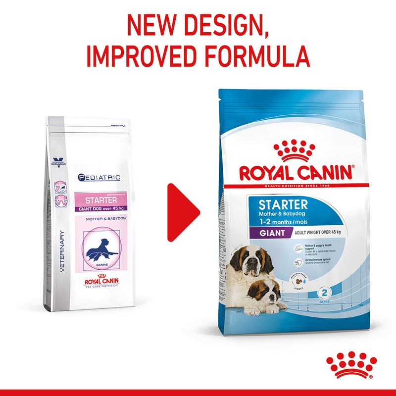 Royal Canin Giant Starter Mother & Babydog || Royal Canin Size || view 3