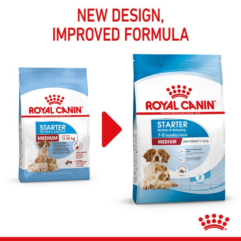 Royal Canin Medium Starter Mother & Babydog || Royal Canin Size || view 2