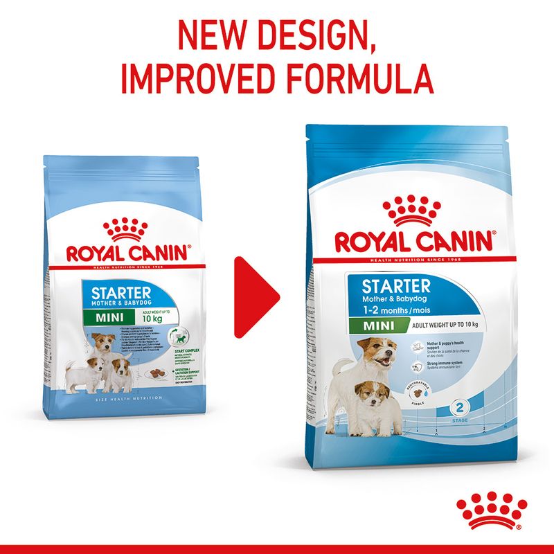 Royal Canin Mini Starter Mother & Babydog || Royal Canin Size || view 3