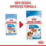 Royal Canin Medium Puppy in Gravy || Royal Canin Size || view 4
