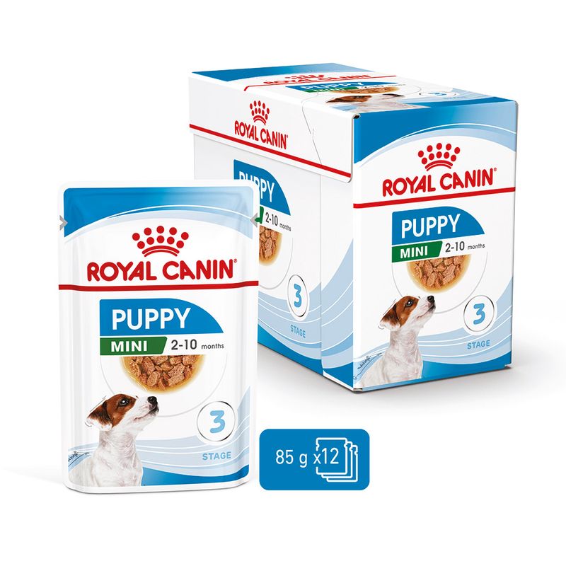 Royal Canin Mini Puppy in Gravy || Royal Canin Size || view 2