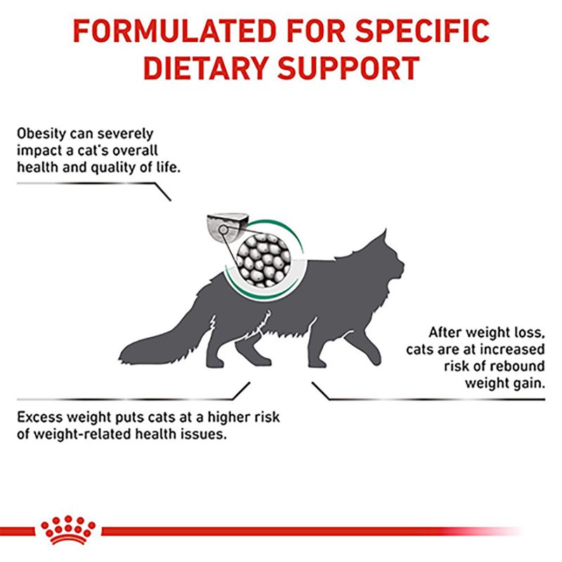 Royal Canin Veterinary Cat - Satiety Support || Royal Canin Veterinary Diet || view 3