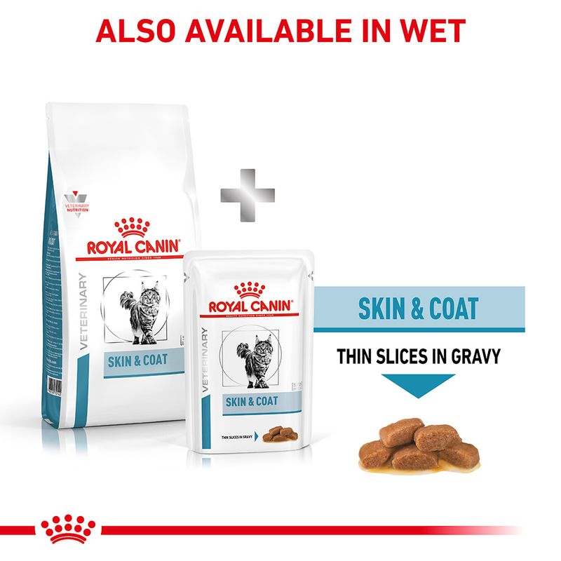 Royal Canin Veterinary Feline Skin & Coat || Royal Canin Veterinary Diet || view 7