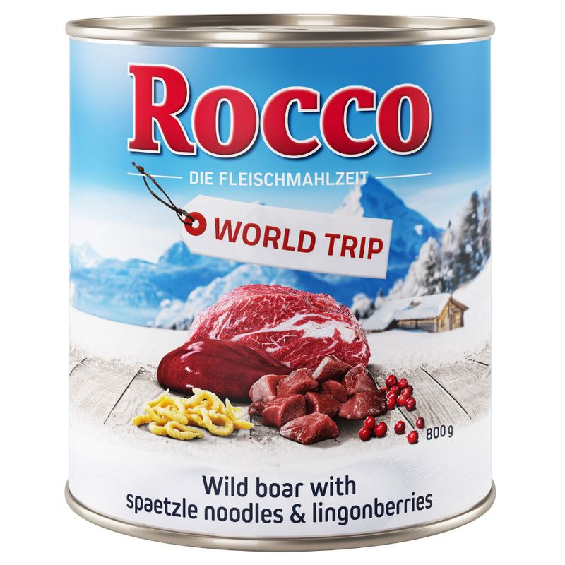 Rocco World Trip: Austria - Wild Boar with Spaetzle Noodles & Lingonberries || undefined || view 1