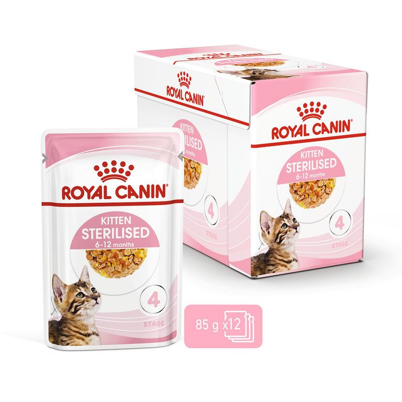 Royal Canin Sterilised Kitten in Jelly || Royal Canin || view 3