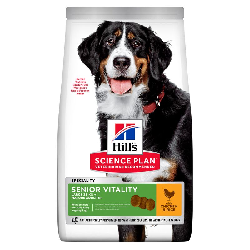 Hill’s Science Plan Adult 6+ Senior Vitality Large Breed with Chicken || Hill's Science Plan || view 1