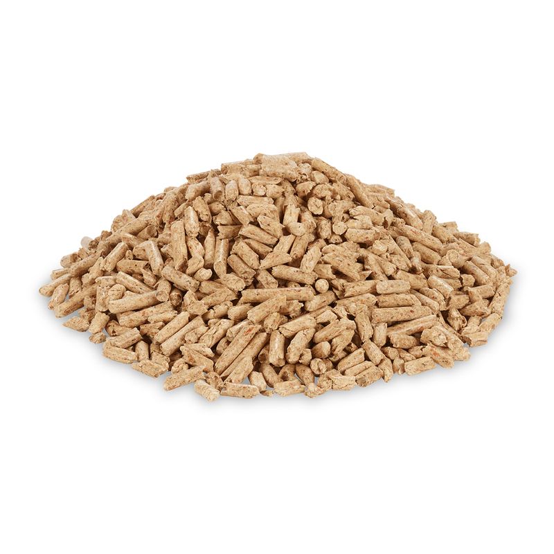 Tigerino Plant-Based Litter Wood Pellets - Natural Wood Scent (Unscented) || Tigerino || view 2