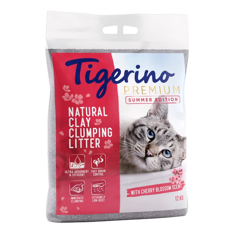 Tigerino Premium Cat Litter Limited Summer Edition – Cherry Blossom Scent || Tigerino || view 1