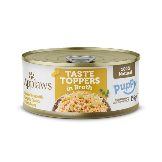 Applaws Puppy Taste Toppers in Broth 6 x 156g || Applaws || view 1