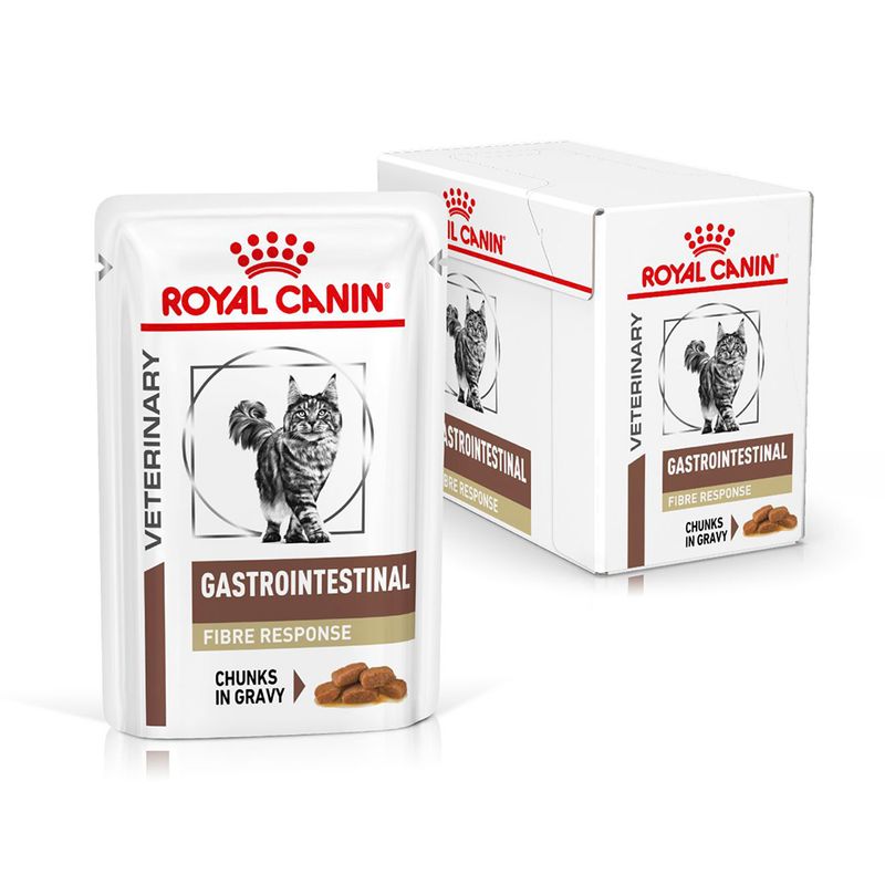 Royal Canin Veterinary Cat - Gastrointestinal Fibre Response in Gravy || undefined || view 3