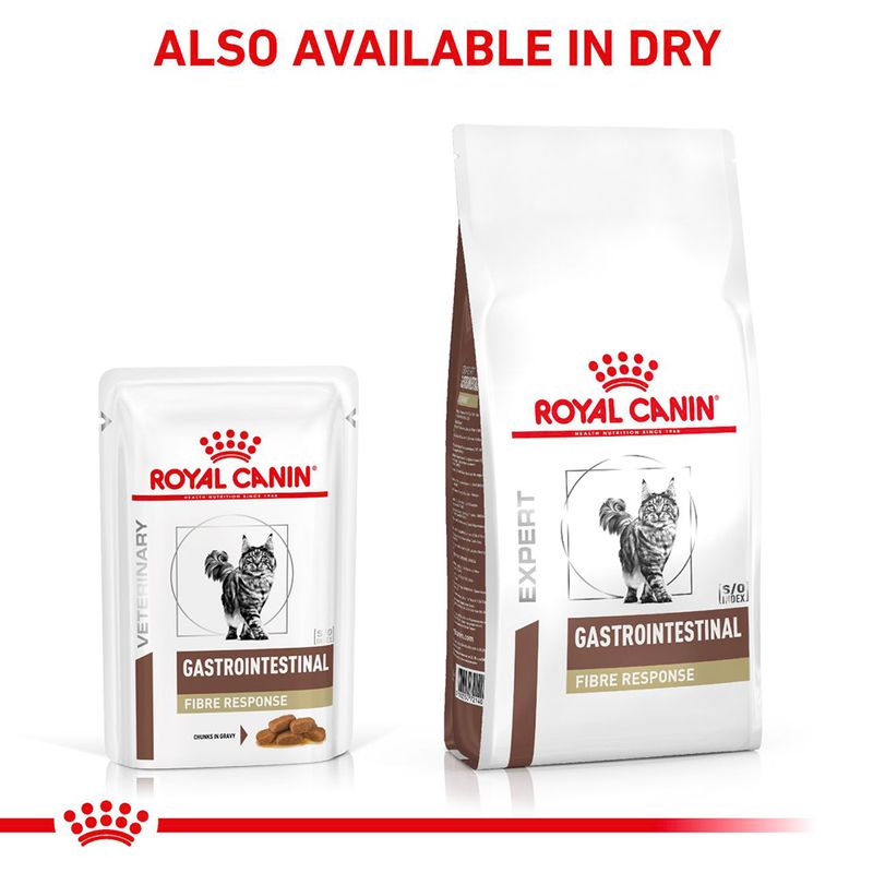 Royal Canin Veterinary Cat - Gastrointestinal Fibre Response in Gravy || undefined || view 9