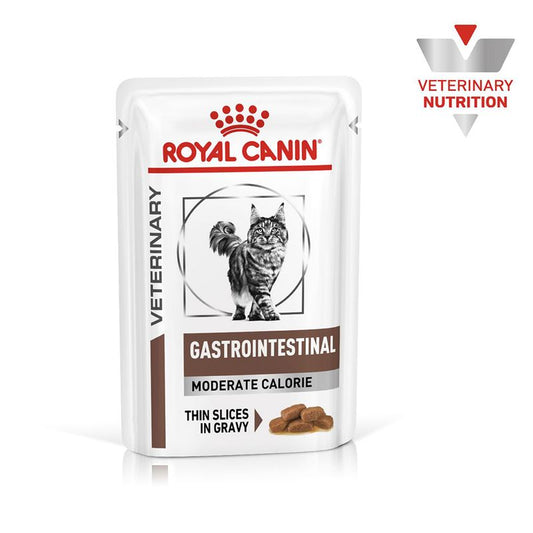 Royal Canin Veterinary Cat - Gastrointestinal Moderate Calorie in Gravy || undefined || view 1