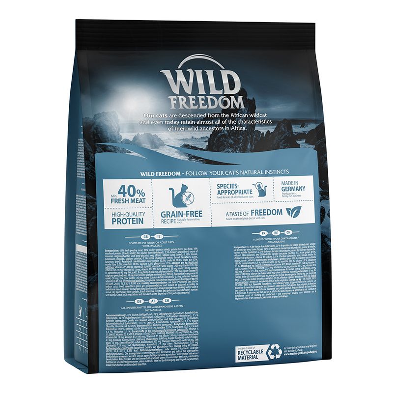 Wild Freedom Adult "Vast Oceans" Mackerel - Grain-Free || Wild Freedom || view 7