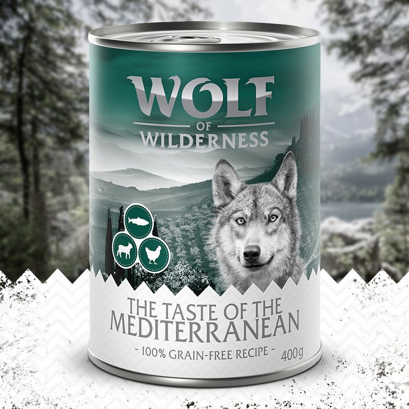 Wolf of Wilderness Adult "The Taste of" 6 x 400g || Wolf of Wilderness || view 1