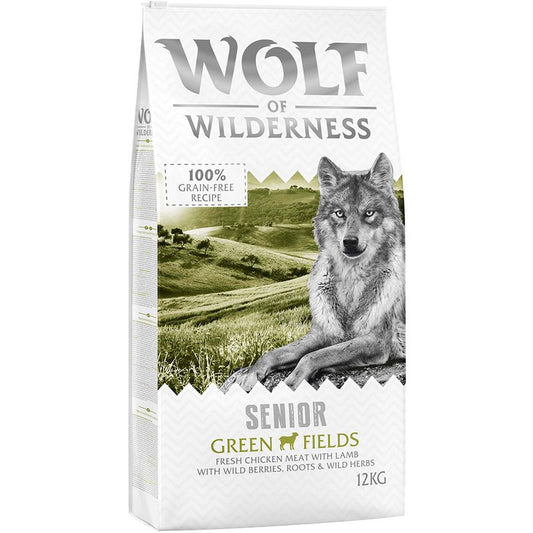 Wolf of Wilderness Senior "Green Fields" Lamb - Grain-Free || Wolf of Wilderness || view 1