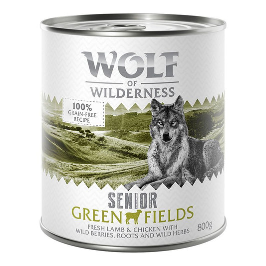 Wolf of Wilderness Senior Duo-Protein Recipe 6 x 800g || Wolf of Wilderness || view 1