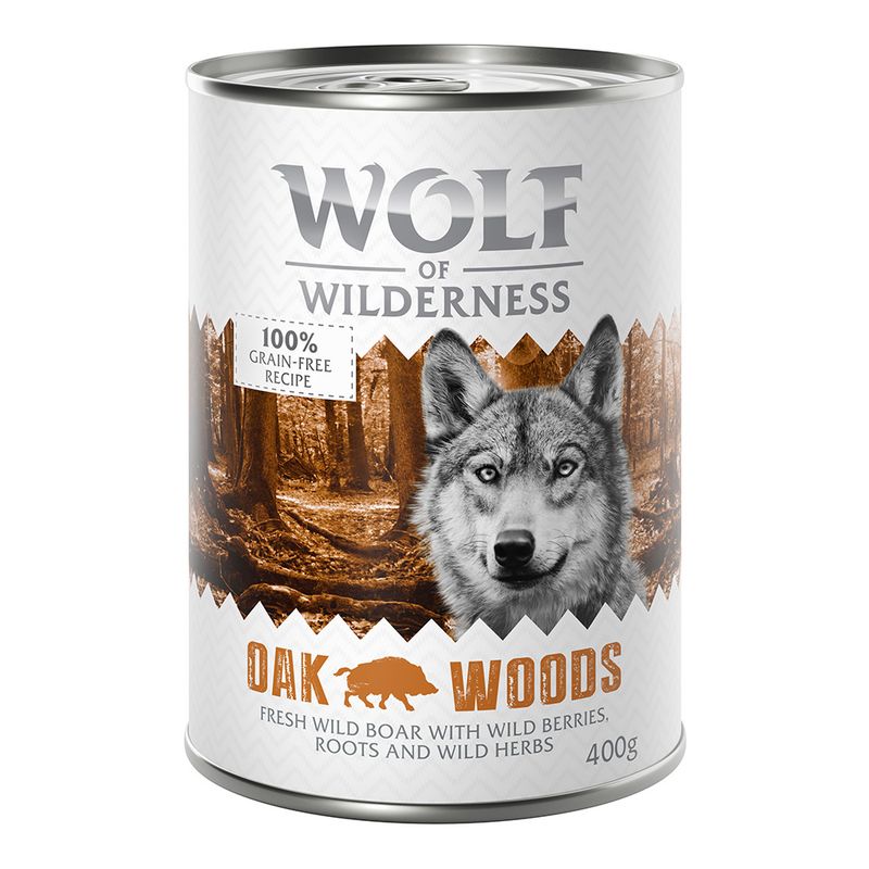 Wolf of Wilderness Adult Single Protein Saver Pack 24 x 400g || Wolf of Wilderness || view 4