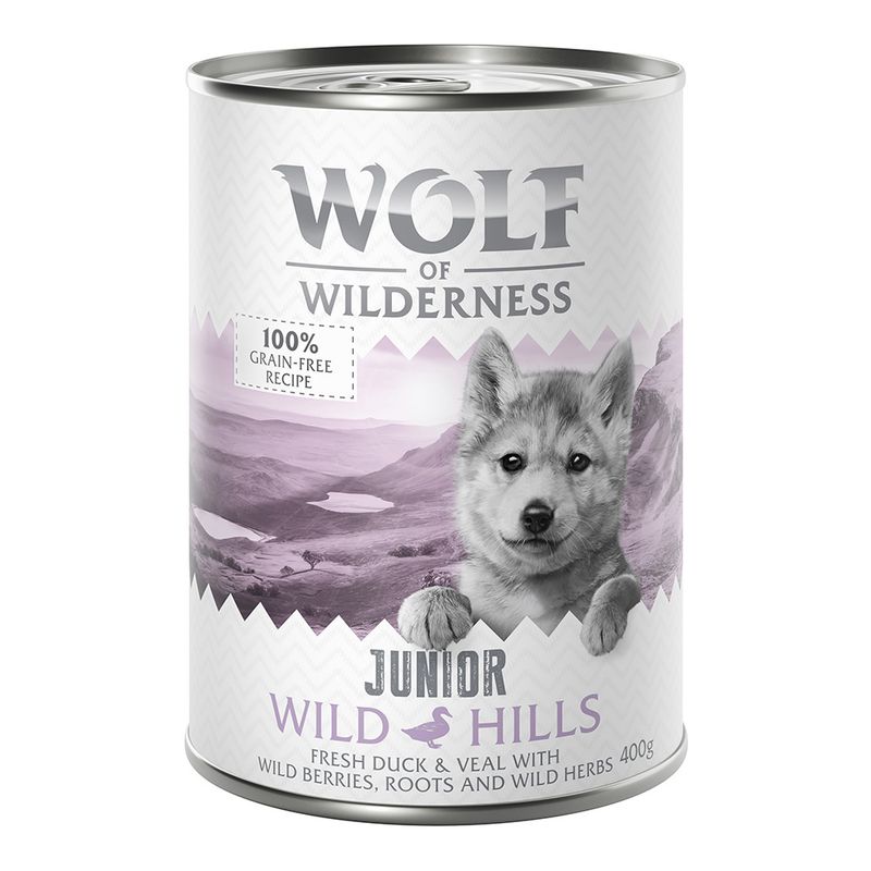 Wolf of Wilderness Junior Duo-Protein Recipe 6 x 400g || Wolf of Wilderness || view 5