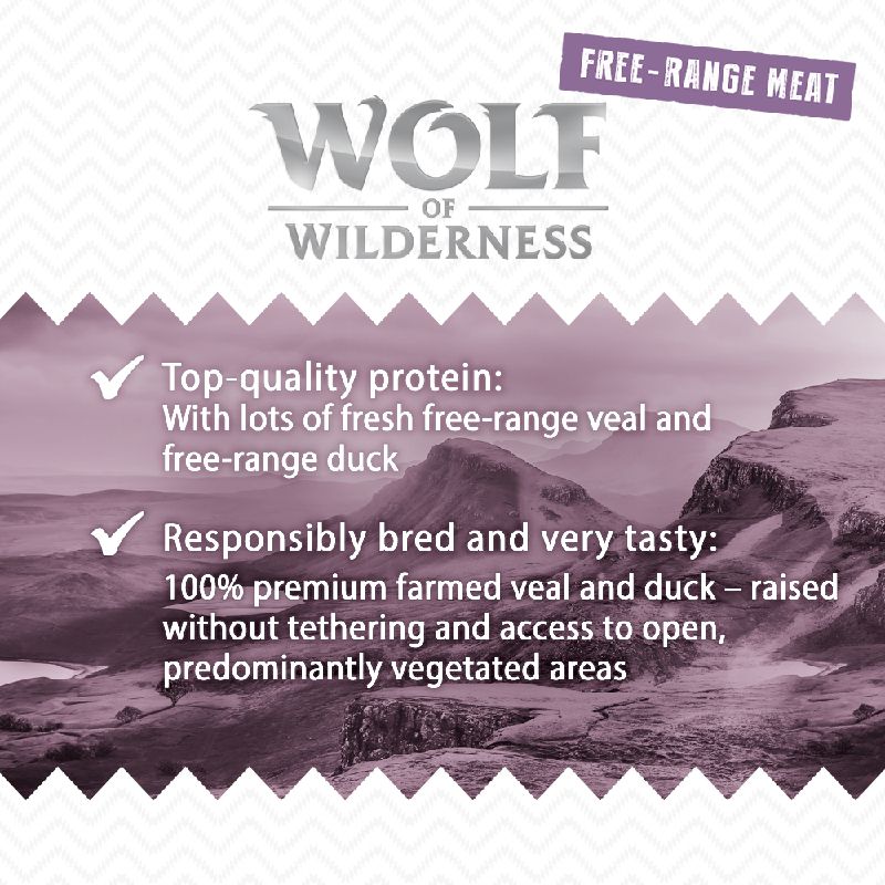 Wolf of Wilderness Senior "Free-Range" 6 x 800g || Wolf of Wilderness || view 7
