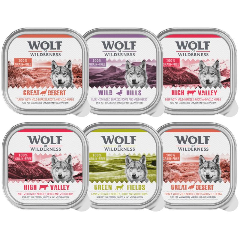 Wolf of Wilderness Classic Adult Trays Mixed Pack || Wolf of Wilderness || view 3