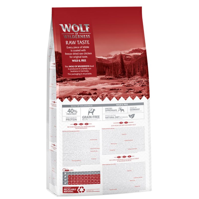 Wolf of Wilderness Dry Dog Food Trial Pack || Wolf of Wilderness || view 13