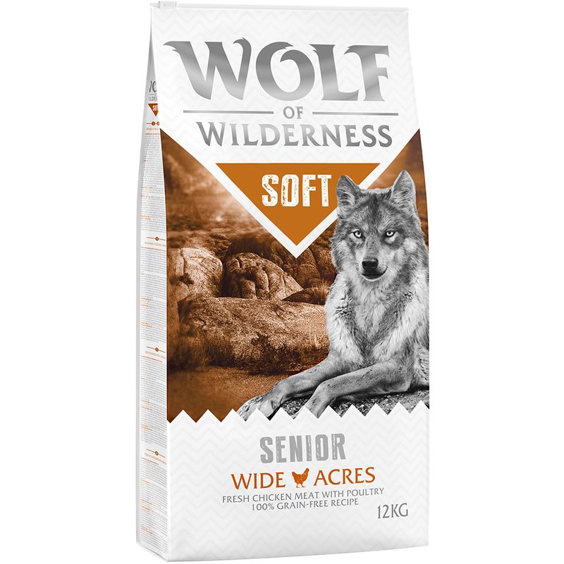 Wolf of Wilderness Senior Soft "Wide Acres" - Chicken || Wolf of Wilderness || view 1